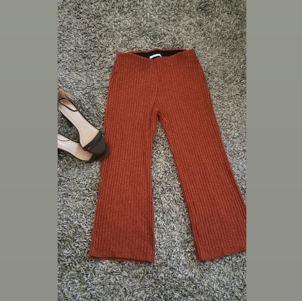 BRIGHT ORANGE PANTS